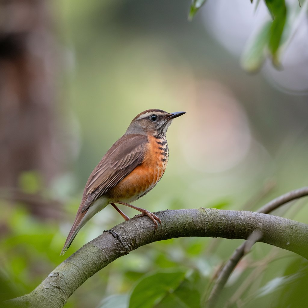 Imagem destacada do Blog das Aves de uma sabiá laranjeira