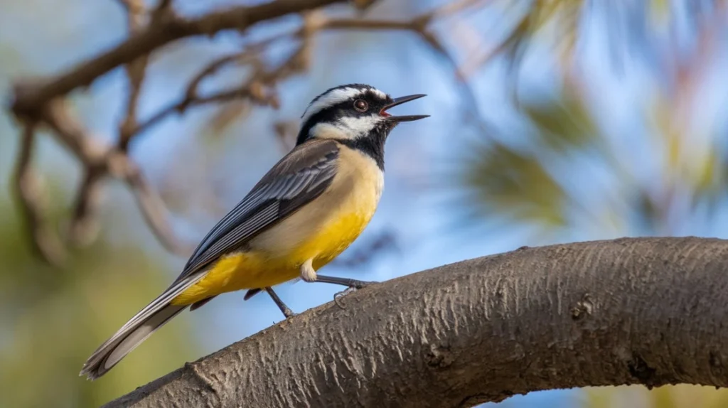 Imagem destacada do Blog das Aves de um Bem-te-vi.