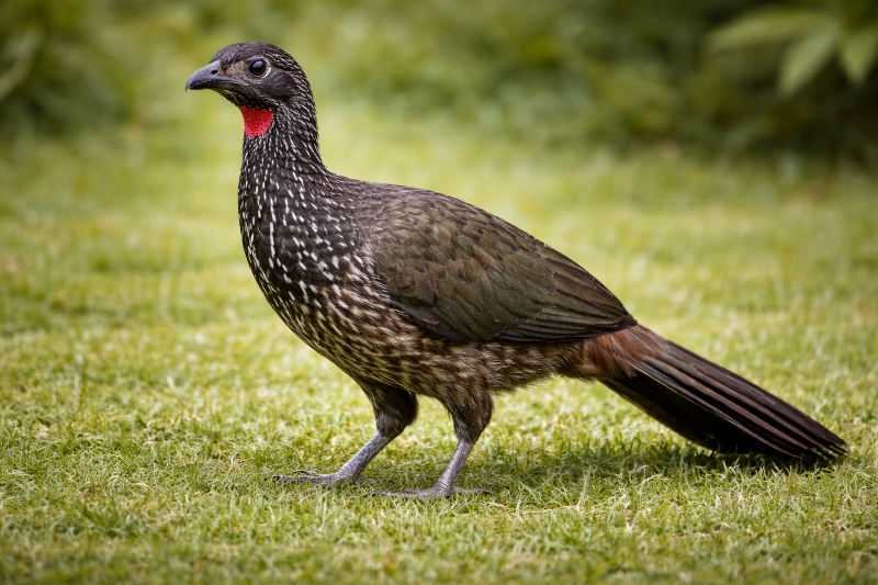 magem de post do Blog das Aves de um Jacu.